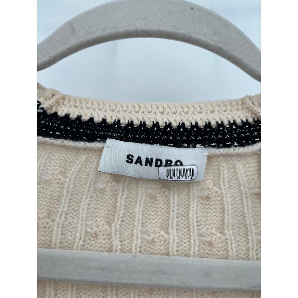 Sandro Mercredi Cable Knit Cardigan - Picture 6 of 7